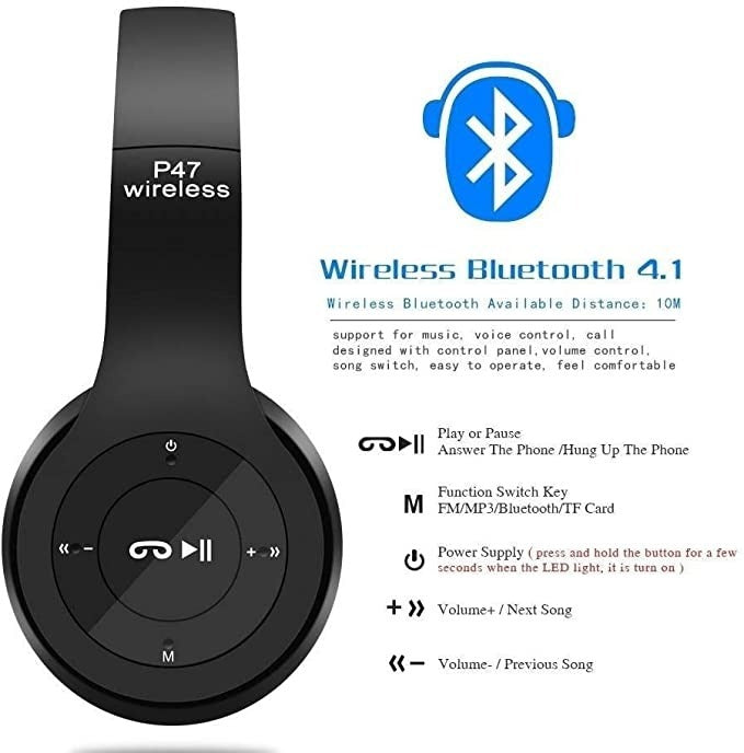 P47 Wireless Headphones